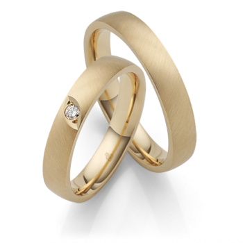 Rauschmayer Trauringe Gelbgold 11-04072 + 10-04072